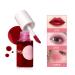 Lip Stain Tint Set Mini Liquid Lipstick for Cheeks and Eyes, All Day Wear, Hydrating Formula, Easy Application, Shimmery Finish - 7ml/0.25oz (#01 #02) - Buy Online on GoSupps.com