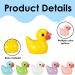 100 Miniature Ducks - Colorful Resin Figures for Garden Dollhouse & DIY Crafts - Perfect Tinkering Decoration - Buy Online on GoSupps.com