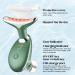 Neck Face Massager - 3 Color Modes & Vibration Facial Sculpting Tool (Green) | Shop Internationally - Buy Online on GoSupps.com