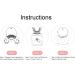 Hyuduo Ultrasound Toothbrush for Kids - U-Type Whitening IPX7 Waterproof 5 Speed Electric Toothbrush Set - Buy Online on GoSupps.com