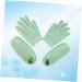 POPETPOP 2 Sets for Dry Cracked Hands Cuticle Socks Softening Socks Gel Disposable Disposable Glasses Strap Paraffin and Mittens Dry Hands Short Boots - Buy Online on GoSupps.com