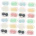 Partykindom 24 sentences Contact lens container Local mirror housing Local travel case Mini lensing tank tweezers lenses-storage case.
