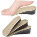FOMIYES Invisible Insole Shoe Inserts - Height Increase Heel Lifts for Men & Women - 1.5cm Black Shoe Pads - Buy Online on GoSupps.com