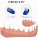 Buy Minkissy 20 STK Double-Headed False Toothbrush - Prosthesis & Denture Cleaning Tools for Ultimate Oral Care - Buy Online on GoSupps.com