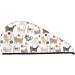 Cute Cats Microfiber Hair Towel Wrap - Super Absorbent Coral Velvet for Women | Quick Dry Cap for Long Curly & Thick Hair - Buy Online on GoSupps.com
