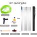 5-12m(16.5-39.5Foot) Extension Pole Window Washer Combo Telescopic Pole Window Cleaning Extension Pole for Cleaning Windows(30cm Brush 8m pole) 55cm Brush Head 7M/24FT - Buy Online on GoSupps.com