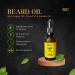 BUMBLE BEE Premium Organic Beard Oil for Men - Argan Olive & Jojoba for Luxurious Beard & Mustache Care - International Shipping Available - Buy Online on GoSupps.com