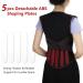 Tourmaline Self-Heating Full Back Support Belt 108Pcs Magnets Waist Brace Back Posture Vest Spine Shoulder Posture Correction Belt (Size : Large) (X) (Medium) - Buy Online on GoSupps.com