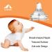 Gulicola PPSU Baby Bottles 9 oz (2 Count) - Anti-Colic, Fast Flow, 6+ Months - Green & White - Buy Online on GoSupps.com