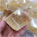 Natural Yellow Calcite Stone Crystal Quartz Cluser Rough Specimen Full of Texture - Buy Online on GoSupps.com