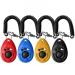 pengxiaomei 4 Pcs Dog Training Clicker Pet Training Clickers Set with Wrist Strap for Train Dog Cat Bird or Other Pets