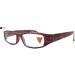 Florence Premium Reading Glasses - High End Rectangular Readers +1.25 to +3.00 Magnification - Stylish Paisley Pink - Shop Now - Buy Online on GoSupps.com
