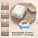 2-in-1 Hair Oil Applicator & Scalp Massager | Electric Brush for Hair Growth & Essential Oils - Buy Online on GoSupps.com