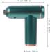 Fascia Gun Set - USB Charger Muscle Relaxation Device for Deep Tissue Massage | Portable Green Massage Tool 14x14x4.3cm - Buy Online on GoSupps.com