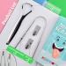 Premium Tongue Cleaner Set - 2 Piece Stainless Steel Tongue Scrapers for Adults & Kids - Ultimate Oral Hygiene Solution - Buy Online on GoSupps.com