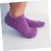 IWOWHERO Spa Gel Socks Moisturizing Gel Moisture Gloves Exfoliating Hand Gloves Spa Socks Gloves Gel Socks for Moisturizing Oils Carrier for Hands Care Purple 21.00X10.50X1.00CM - Buy Online on GoSupps.com