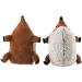 JOYELF Plush Squeaky Dog Toys - 2 Pack Medium Hedgehogs for Small & Medium Dogs | Soft & Safe Fun - Buy Online on GoSupps.com