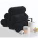 Buy SUNLAND Microfiber Washcloths - Reusable Makeup Remover & Facial Cleansing (Black 6-Pack) - Eco-Friendly & International Shipping - Buy Online on GoSupps.com