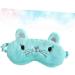 GLEAVI Travel Eye Mask - Comfortable & Breathable Eye Shade for Sleep & Travel | Fluffy Eye Cover & Cat Facial Mask - Perfect for Kids & Adults - Buy Online on GoSupps.com