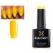 Bluesky Gel Nail Polish Bright Yellow Color Banana Clips 80638 UV LED Soak Off 10ml