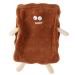Dlandz warm bottle Netian hot water bag with soft cover portable heat bottle warm heating pocket for hand feet belly warmer Hand foot warmer (color: brown)