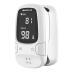 Longfian finger pulseximeter - precise Spo2 and pulse frequency monitor with a large LED display batteries and lanyard - ideal for sports and aviation