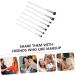 FRCOLOR 14 Pcs Eye Shadow Brush Set Powder Applicator Eyeshadow Makeup Smudge Brush Girl Mix - Buy Online on GoSupps.com