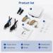 Rechargeable Noise Cancelling Hearing Aid for Seniors with Volume Control - Digital Hearing Assist Device for Adults - Brown - Buy Online on GoSupps.com