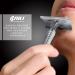BAILI Classic Double Edge Safety Razor Set with Platinum Blade - Silver BD176 - Buy Online on GoSupps.com