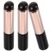 Housoutil 3 pcs silicone lip makeup brush Makeup Tools lip brush lip gloss lip balm scrub brush portable smudge stick silicone lipstick applicators lip applicator for lip gloss