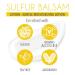 Dr. Robaina Sulfur Balsam Lotion - Shea Butter & Tea Tree Daily Moisturizer for Sensitive Skin - Buy Online on GoSupps.com