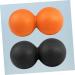 GLEAVI 2pcs Yoga Ball & Muscle Roller Set | Lacrosse & Peanut Massage Balls for Back Relief - International Shipping Available - Buy Online on GoSupps.com