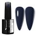 VENALISA Gel nail polish Navy Blue Gel Polishes 15ml Neutral Color Soak Off LED Gel Nail Varnish Long Lasting Nail Polish Nail Art DIY Manicure Kit Beauty Gifts