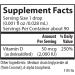 Carlson - Plant-Based Super Daily D3 2000 IU (50 mcg) per Drop, Vegetarian Vitamin D Drops, Liquid Vitamin D3, Sourced from Algae, Unflavored, 90 Drops (2.54 mL) - Buy Online on GoSupps.com