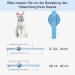 Leather Airtag Cat Neck Band - Adjustable Reflective GPS Collar for All Cat Sizes - Anti-Losing Tracker Case (Blue XS 19-26cm) - Buy Online on GoSupps.com
