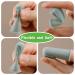 Haakaa Baby Finger Toothbrush 2 Pack - Soft Food Grade Silicone for Training Teething and Oral Cleaning - Pea Green - Ages 0 Months - Buy Online on GoSupps.com