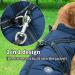 2-in-1 Large Dog Jacket & Harness - Outdoor Sport Vest & Warm Winter Coat for Big Dogs (5XL Black) - International Shipping - Buy Online on GoSupps.com