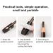 Portable Functional Brow Sharpener Plastic Duckbill Eyebrow Pencil Sharpener Universal Novice Makeup Eyebrow Sharpener-Black - Buy Online on GoSupps.com