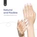 Beetles Gel Tips Refill Pack 200pcs Coffin Long Shape | Clear Pre-shaped Full Cover False Nails | Easy Nail Extensions for Acrylic & Press On | Fast DIY Nail Art with UV LED Lamp - Buy Online on GoSupps.com