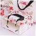 SEWOART 10pcs Xcm Tote Flower Storage Chocolate Bag Pattern Black Wedding Holiday - Buy Online on GoSupps.com