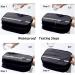 Hanging Toiletry Bag Waterproof Jiemei Travel Wash Bag for Men & Women with 4 Compartments Foldable Compact Size Super Durable Fabric Black M - Buy Online on GoSupps.com