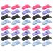 Plastic -hossesta -drap pacifier of the pacifier pacifier strip holder Color baby dummy pacifier clips for baby pacifier bib -clips 50 STCs
