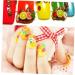 Housoutil 5pcs Fruit Clay Nail Art Fruit Slices Diy Nail Art Stickers Hair Parting Tool for Finger Polymer Slices Fruit Nail Decoration Fruit Slice Nail Sticker Boxed Disc - Buy Online on GoSupps.com