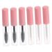 DRESSOOS 6pcs Eyeliner Stick Lip Gloss Squeeze Tubes Clear Eyelash Mascara Cute Lip Gloss Bottle The Pet