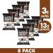 Shrewd Food Protein Puffs - Low Carb, High Protein Cookies & Cream Snacks (8 Pack) - Gluten Free, Soy Free, Nut Free - Buy Online on GoSupps.com