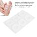 6pcs Corn Remover Foot Pads - Self-Adhesive Round Felt Callus Protection for Pain Relief - Buy Online on GoSupps.com