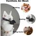 Best Dog Muzzle for Small & Medium Dogs - Prevent Biting Barking & Chewing | Breathable Nylon Design Soft Adjustable Fit - Buy Online on GoSupps.com
