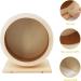 GEMCAM Wooden Hamster Wheel Silent Hamster Exercise Wheel Non Slip Run Disc for Syrian Hamsters Gerbils Rat Mice Dwarf Small Chinchilla (15CM) - Buy Online on GoSupps.com