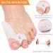 Bunion Corrector Hallux Valgus Pain Relief Kit | Orthopedic Big Toe Straightener & Separator - Protective Covers for Correction Aid - Buy Online on GoSupps.com