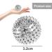 Buy Silver Hedgehog Massage Balls Set Magnetic & Portable for Neck Back Shoulder Waist & Foot Relief - Buy Online on GoSupps.com